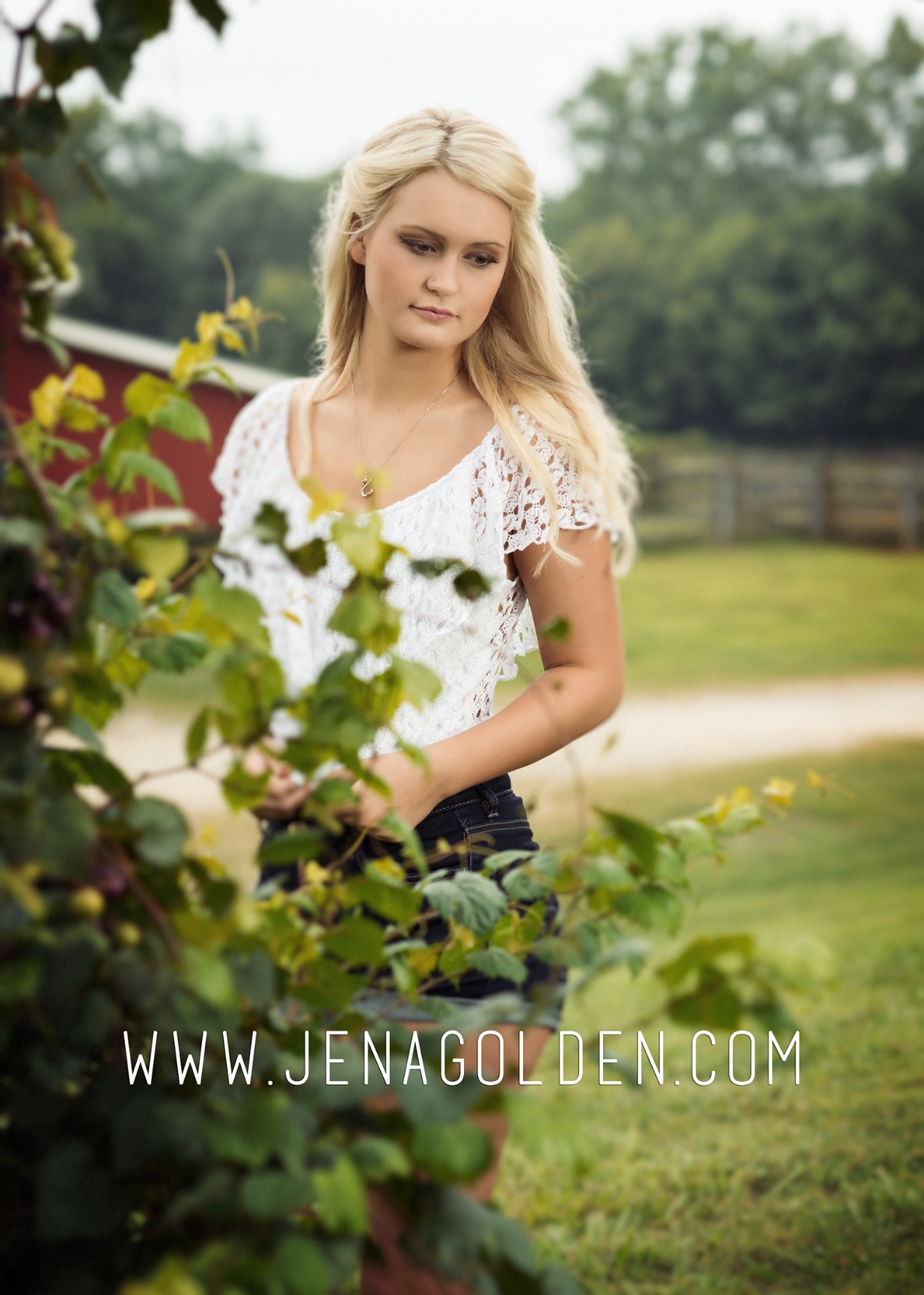 Country Girl | Senior Girl Session | North GA Photographer Jena Golden
