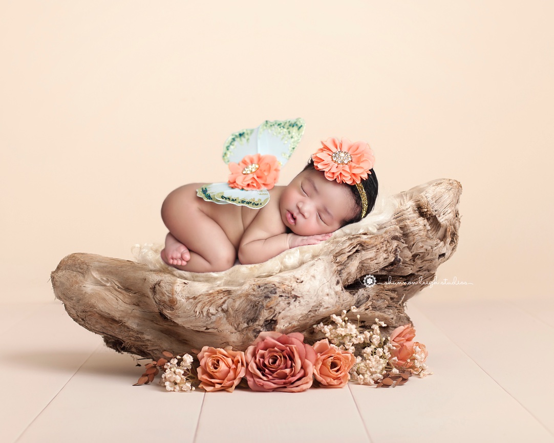 Beautiful Siyana - Sandy Springs Newborn Baby Photographer 