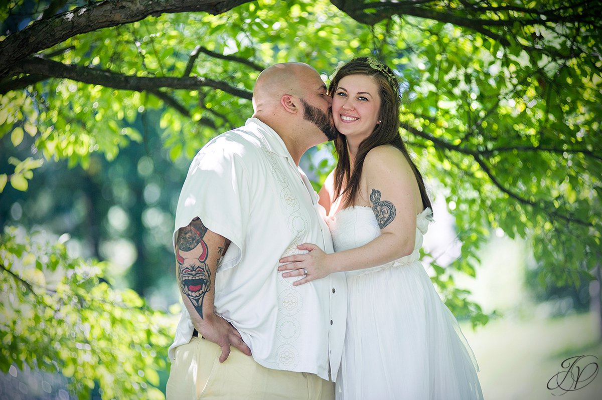 Katie and Joe came from New Jersey for an intimate ceremony at Congress Park in Saratoga Springs. They later spent the day celebrating with friends and family at The Saratoga Racetrack.