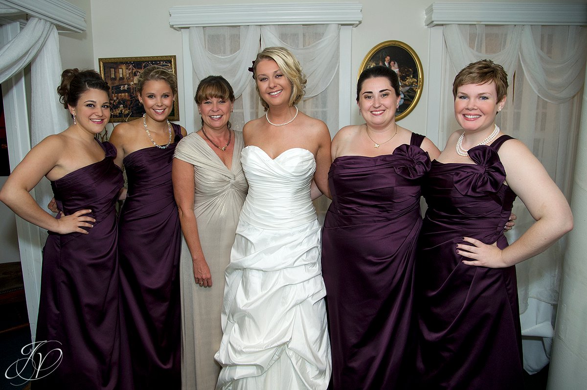 bridal party photo, wedding photography, Saratoga Wedding Photographer, Longfellows