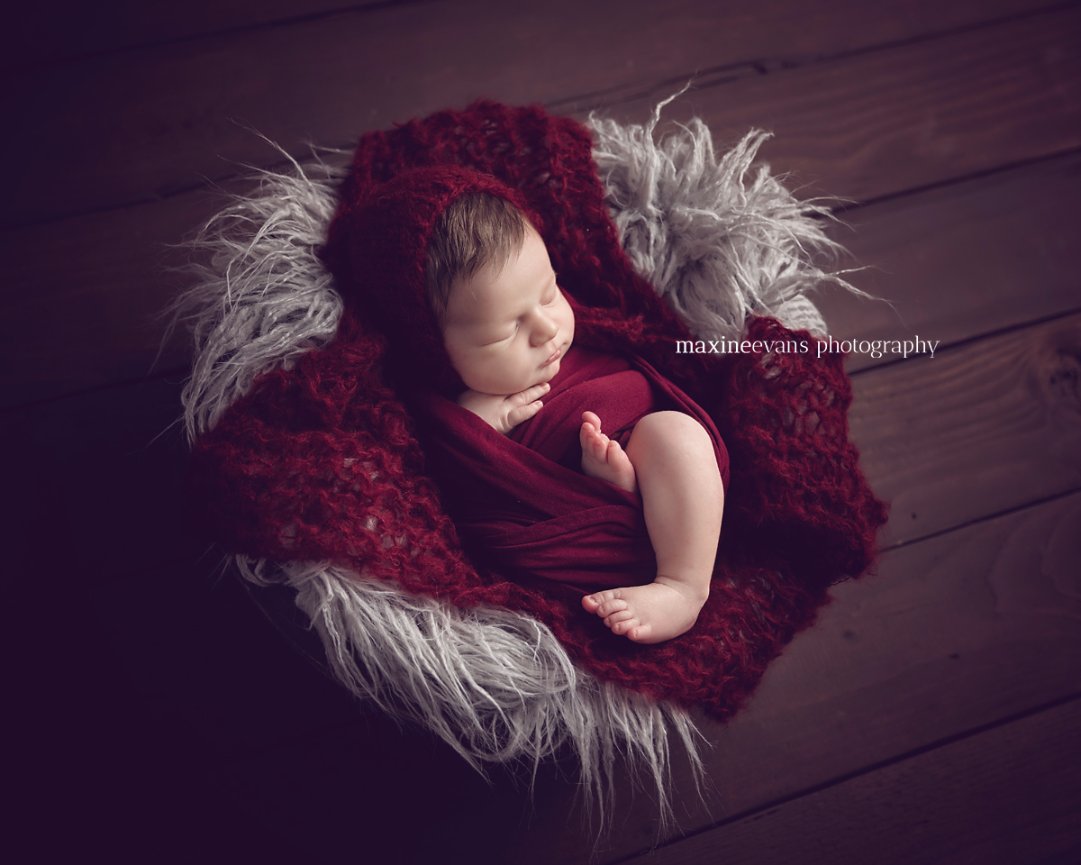 Beautiful newborn baby boy, Santa Monica Newborn Photographer