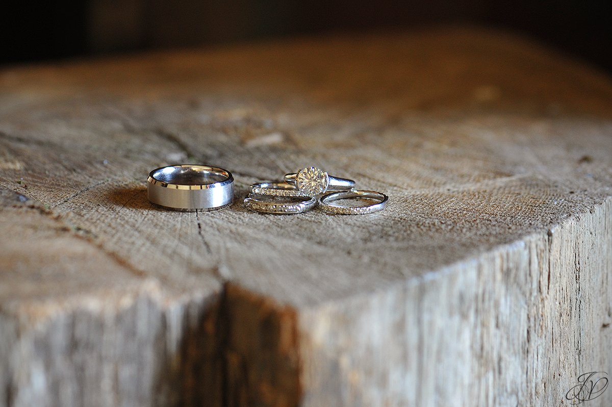 beautiful photo of vintage wedding rings, jessica painter photography