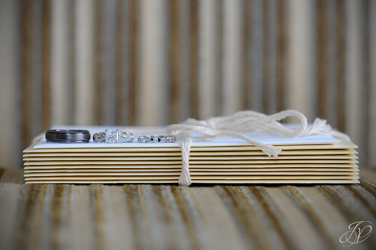 beautiful wedding rings, love letters with wedding rings
