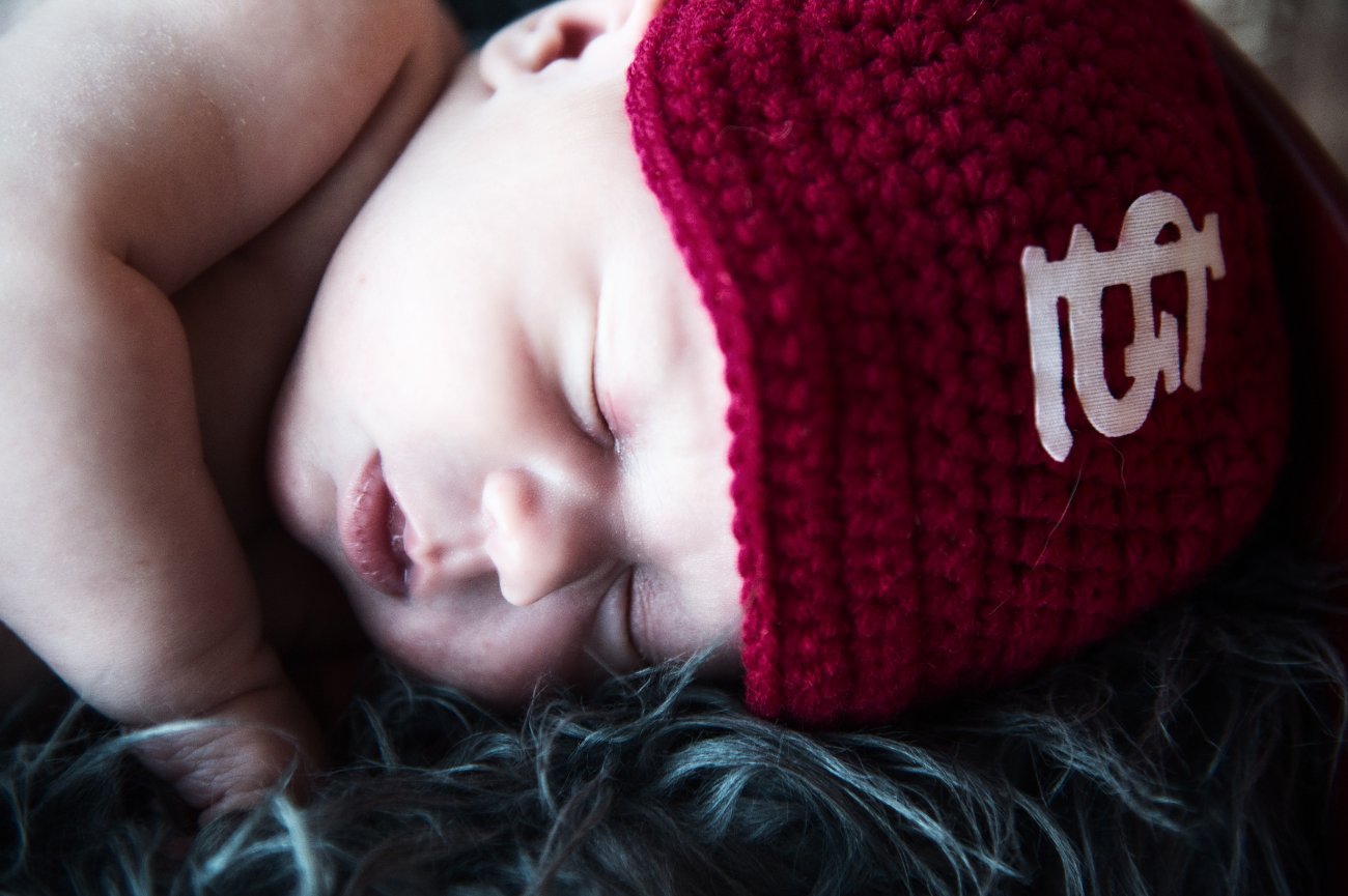 Newborn Portraits with Baby Eli