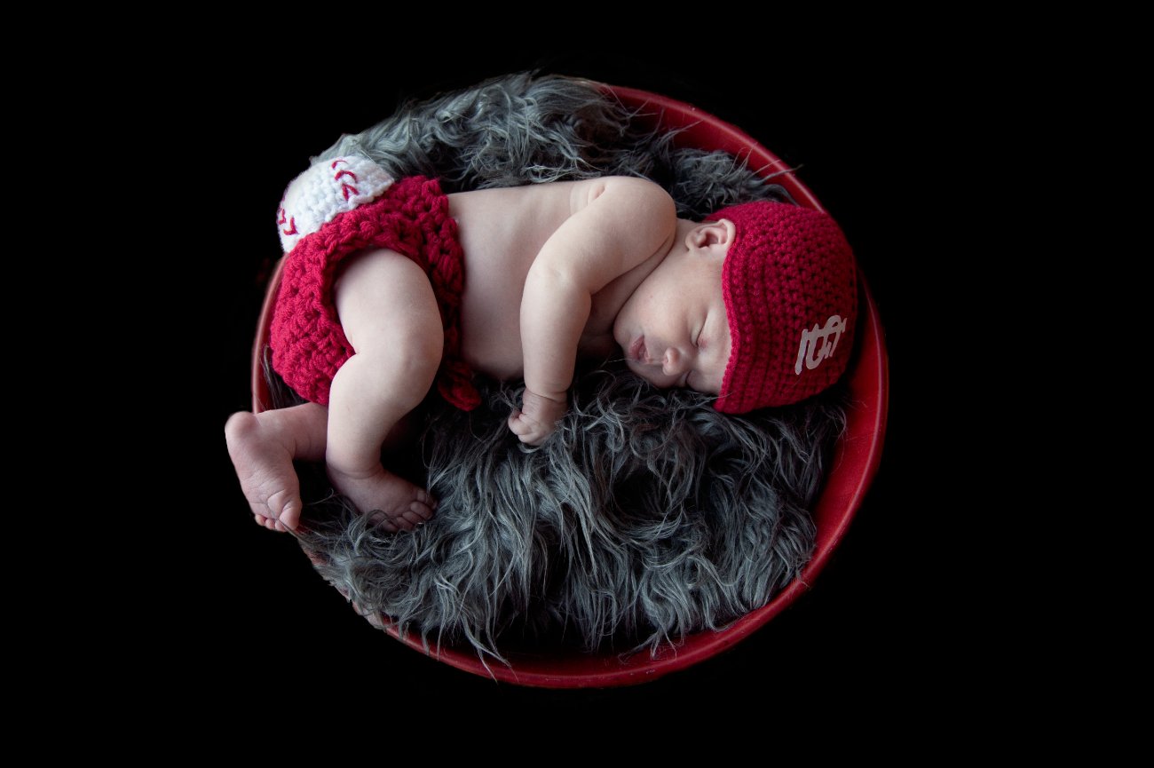 Newborn Portraits with Baby Eli