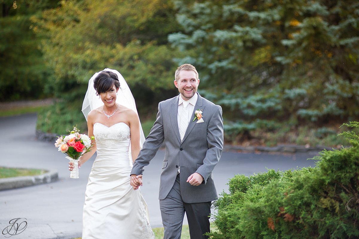fun candid ceremony moments albany wedding photographer