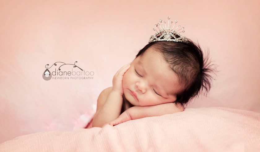 Newborn girl photos riverside