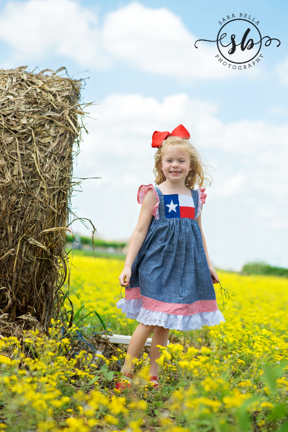 Highland Park Boy Sesame Street 2nd birthday Boy Girl Baptism Gown American Flag