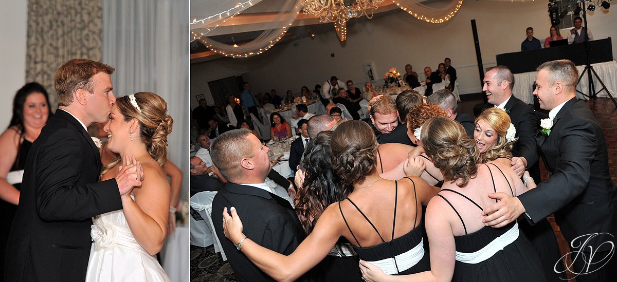 Mohawk River Country Club & Chateau, Saratoga Wedding Photographer, reception photography, first dance photo