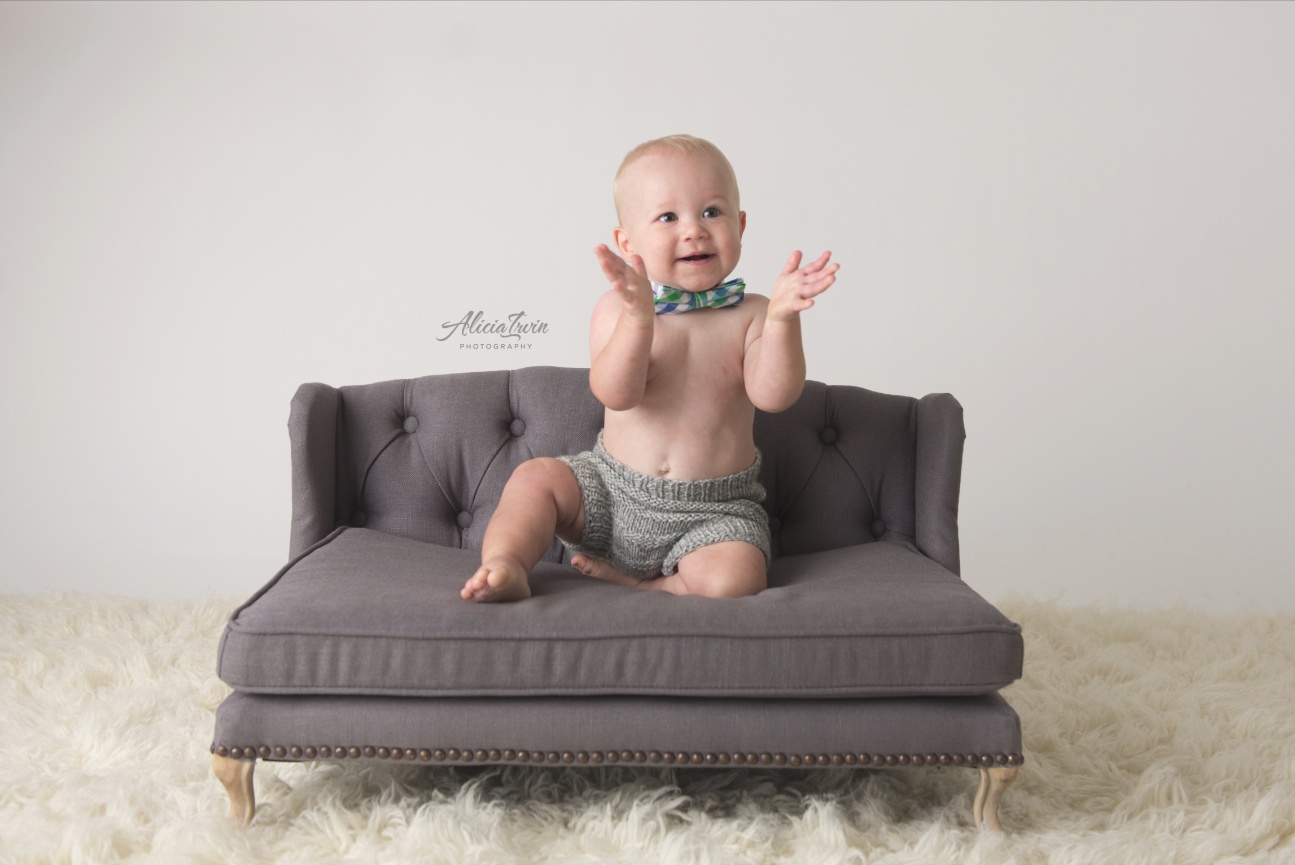 One Year Portrait and Cake Smash Session, When Porter was ONE!
