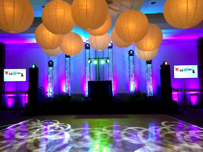 Metropolitan DJ Lighting Huntsville Westin Wedding Party