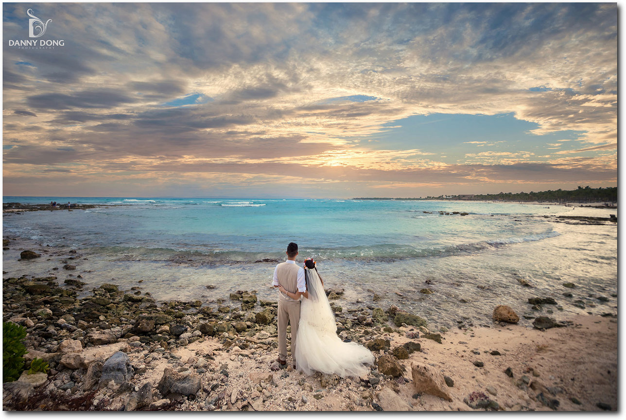 BARCELO RIVIERA MAYA WEDDING : NINA + MA : CANCUN, MEXICO