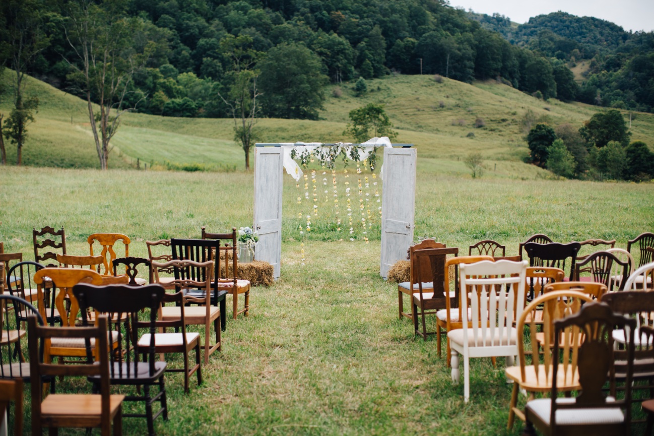 Canyon Kitchen at Lonesome Valley Wedding - Sapphire, NC