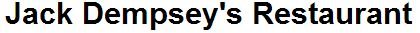Jack Dempsey's