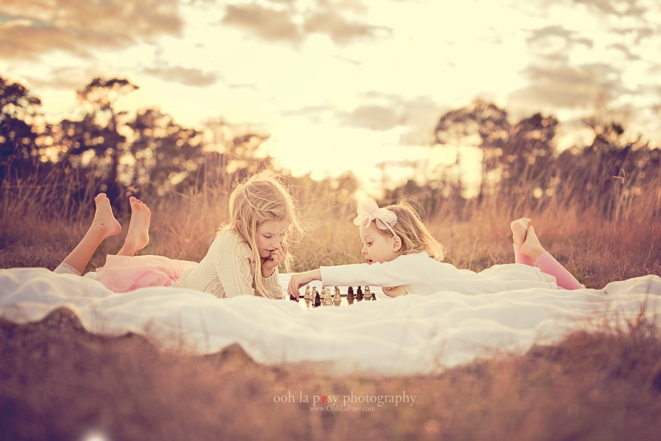 Valentine's Day Silly Sisters, Spring Texas Child Photography