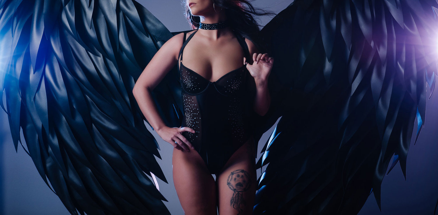 Mr. & Mrs. L's Couples Boudoir Session