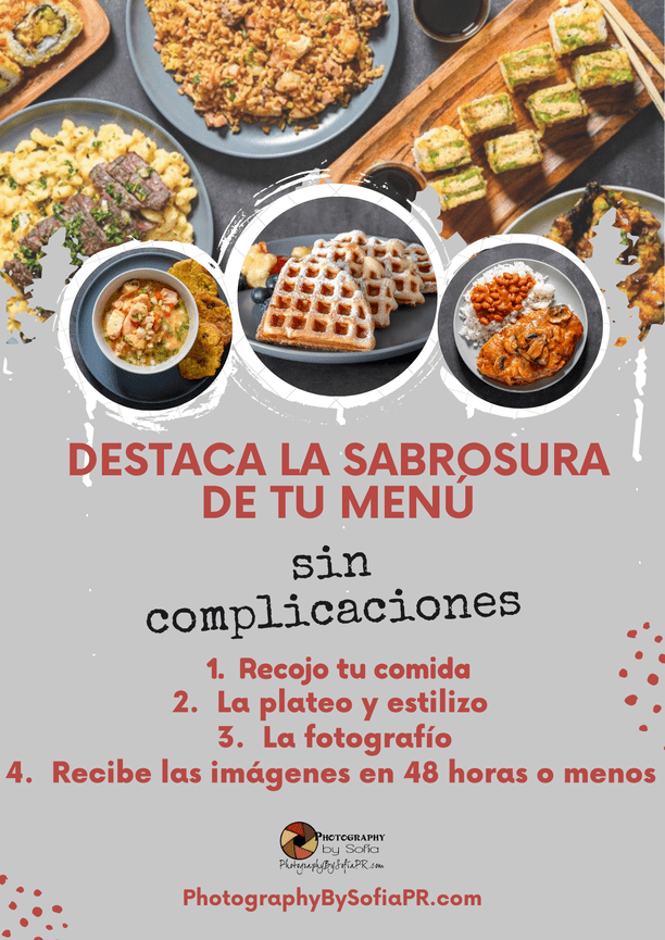 Destaca la sobrosura de tu Menú...sin complicaciones