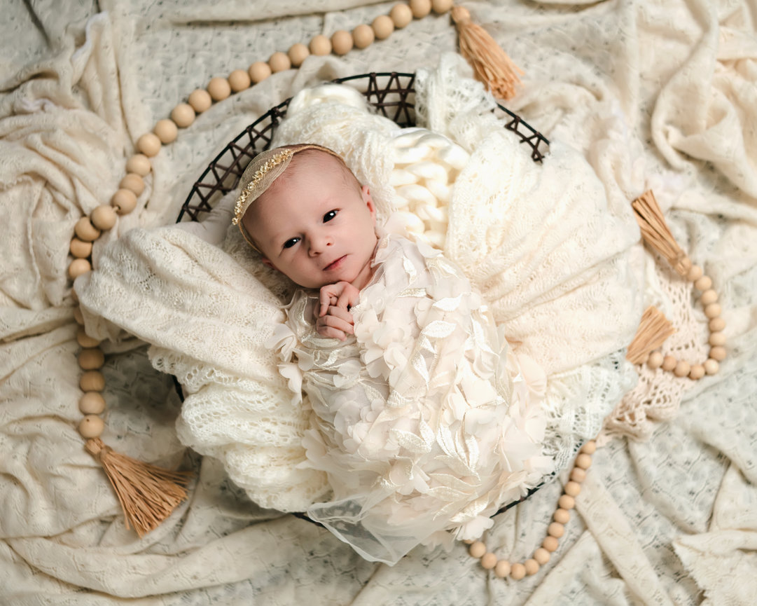 Elliott's Wrapped Newborn Session
