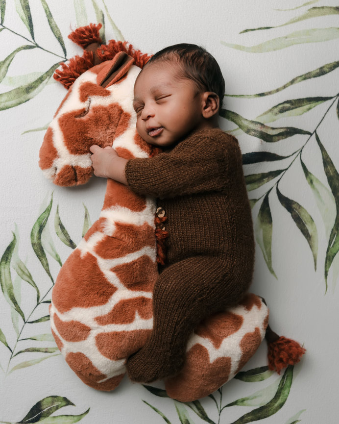 Elliott's Wrapped Newborn Session