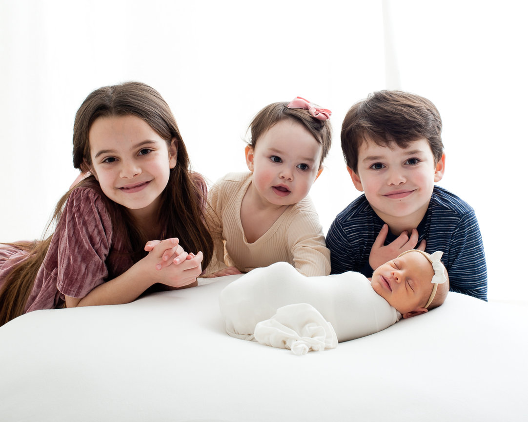 and baby makes six! [evanston newborn photographer]