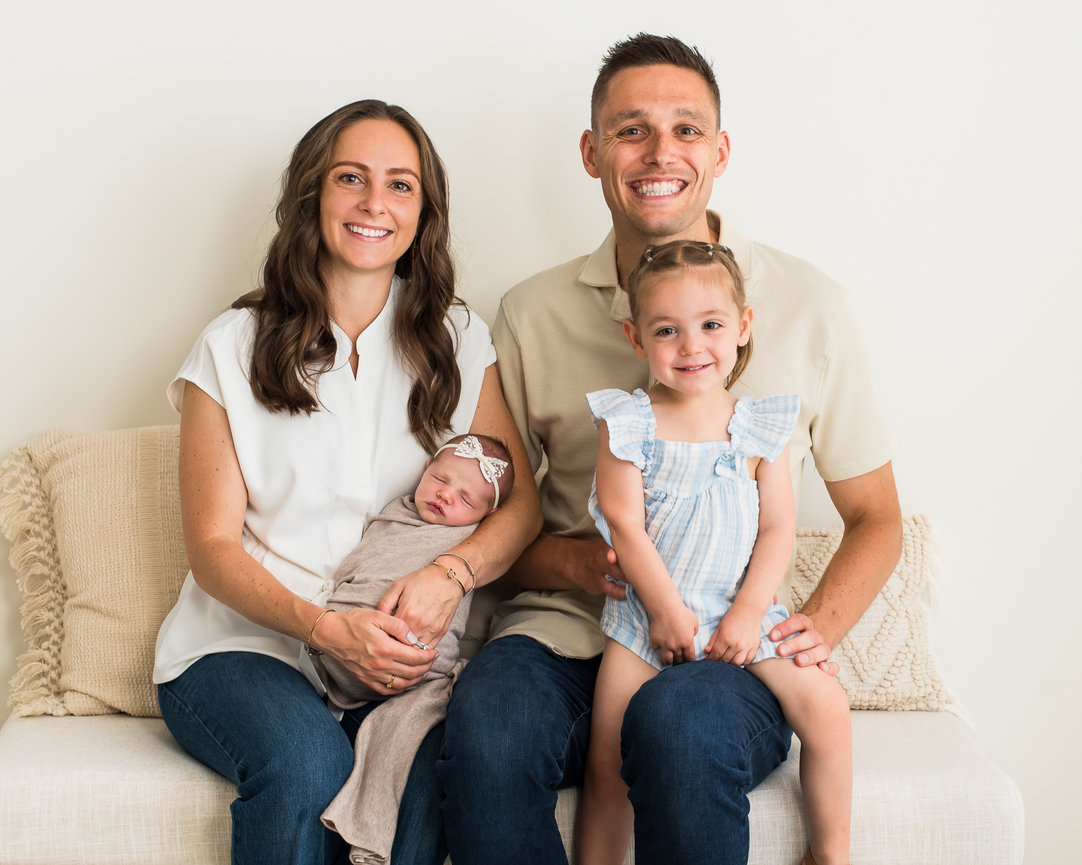 family session at lighthouse beach