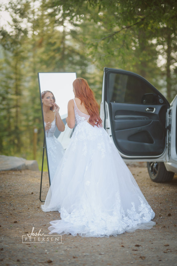 Elopement in Island Park, Idaho.
