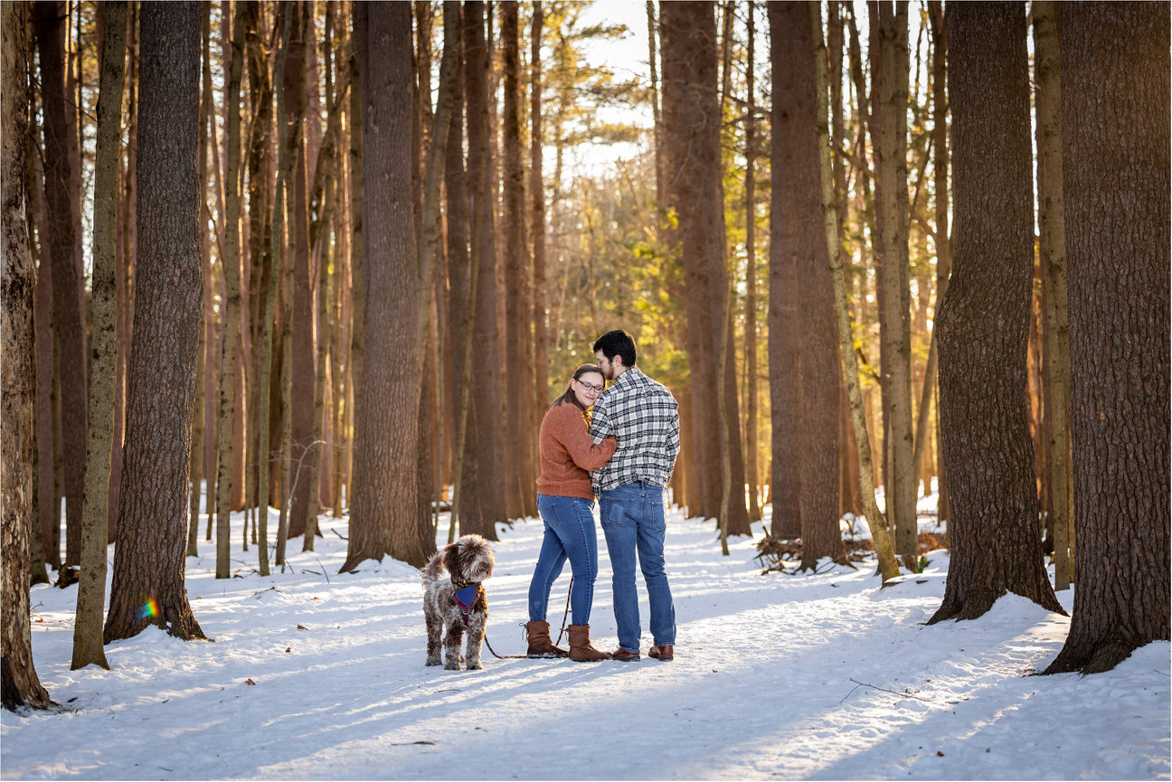 Mike and Laura's Lake Placid Family Session