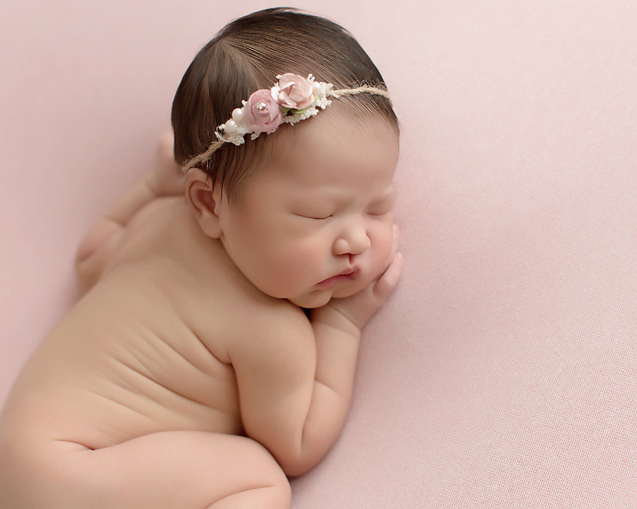 Beautiful newborn baby boy, Santa Monica Newborn Photographer