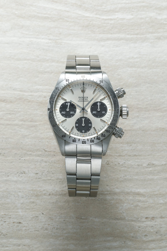Rolex Daytona 6265 Silver Sigma Dial 1975