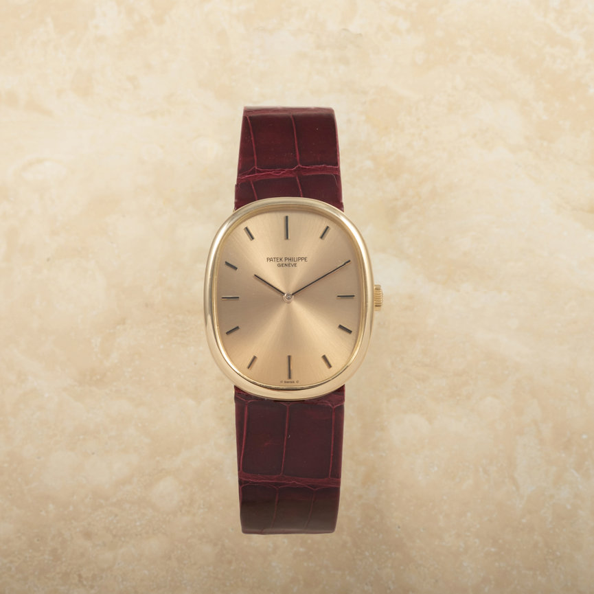 Patek Philippe Ellipse 3848J Champagne Dial 1986