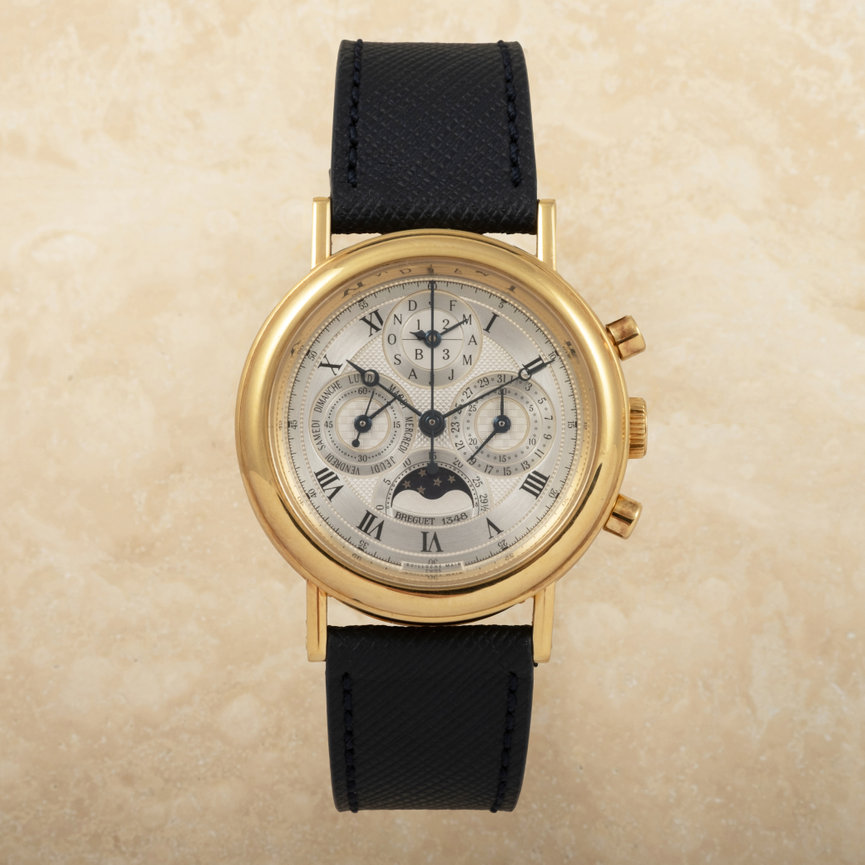 Breguet 3617BA Perpetual Calendar Chrono B&P 1994