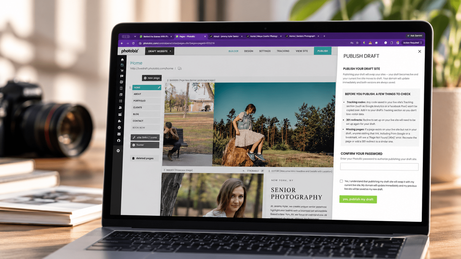 PhotoBiz Live Recap: Rebuild Your Website Behind the Scenes With Draft Websites
