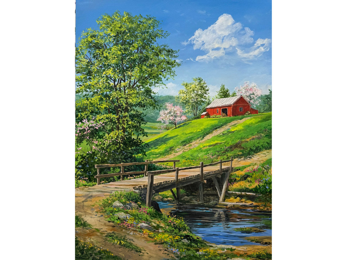 CROSSING INTO SPRING