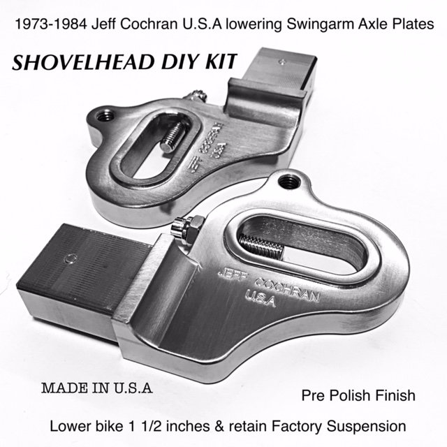 SWINGARM AXLE PLATES SPEEDKING