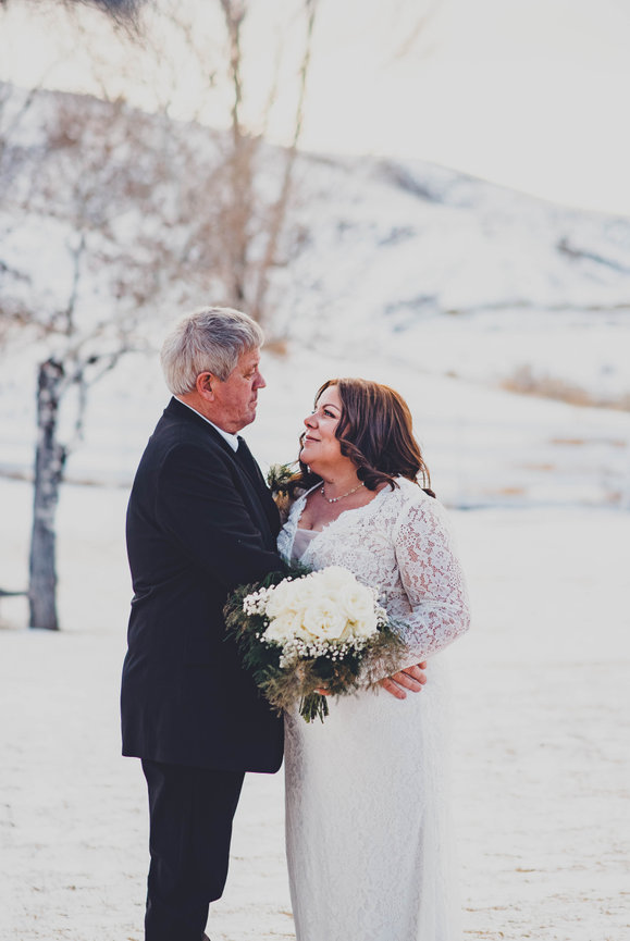 Frank and Susan - Winter Wedding - Salmon, Idaho