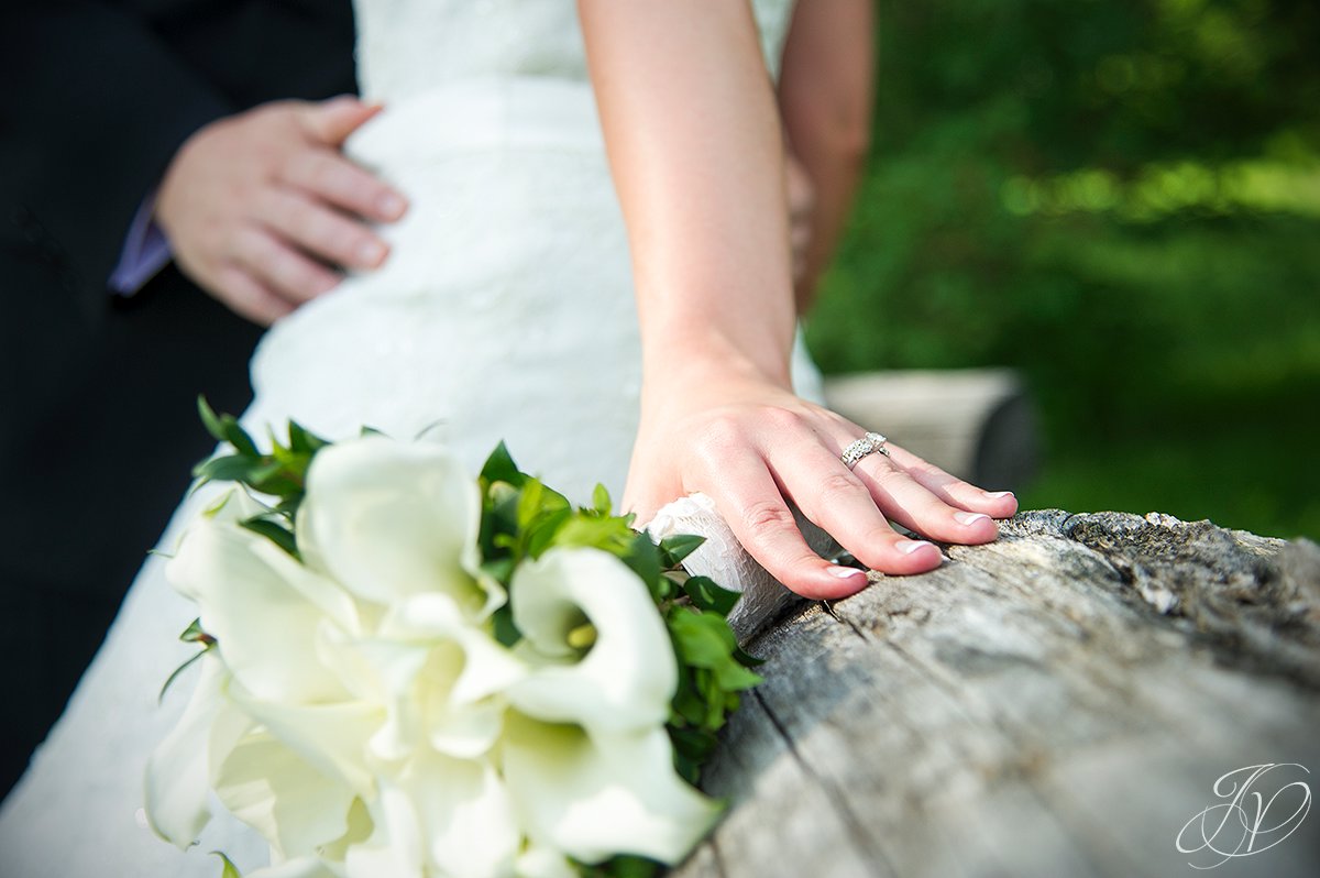 wedding ring closeup, wedding at mabee Farms, Schenectady Wedding Photographer, Key Hall Proctors reception