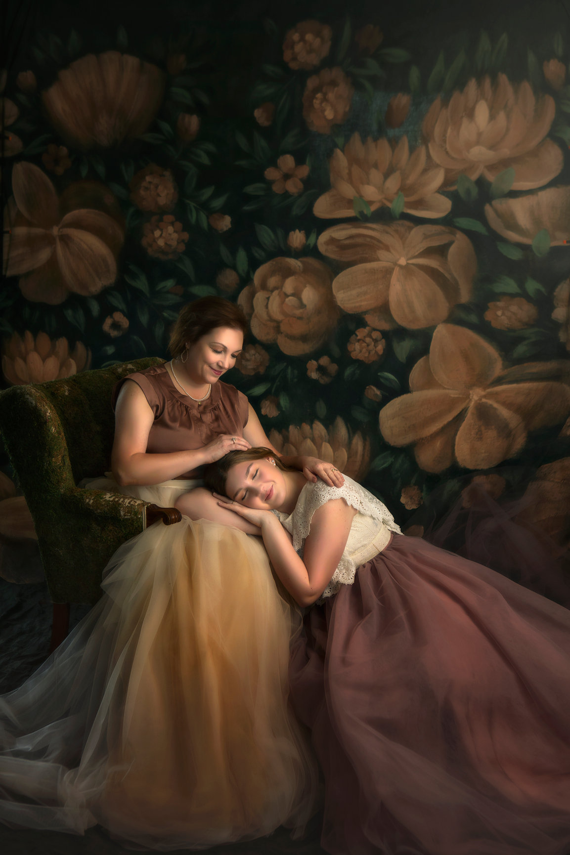Mother and Daughter Portraits by Braly Studios