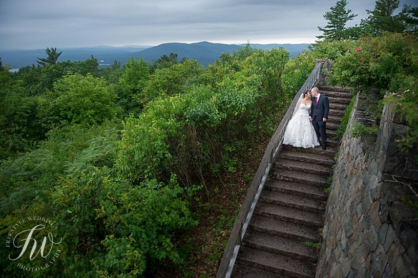 Castle in the clouds wedding