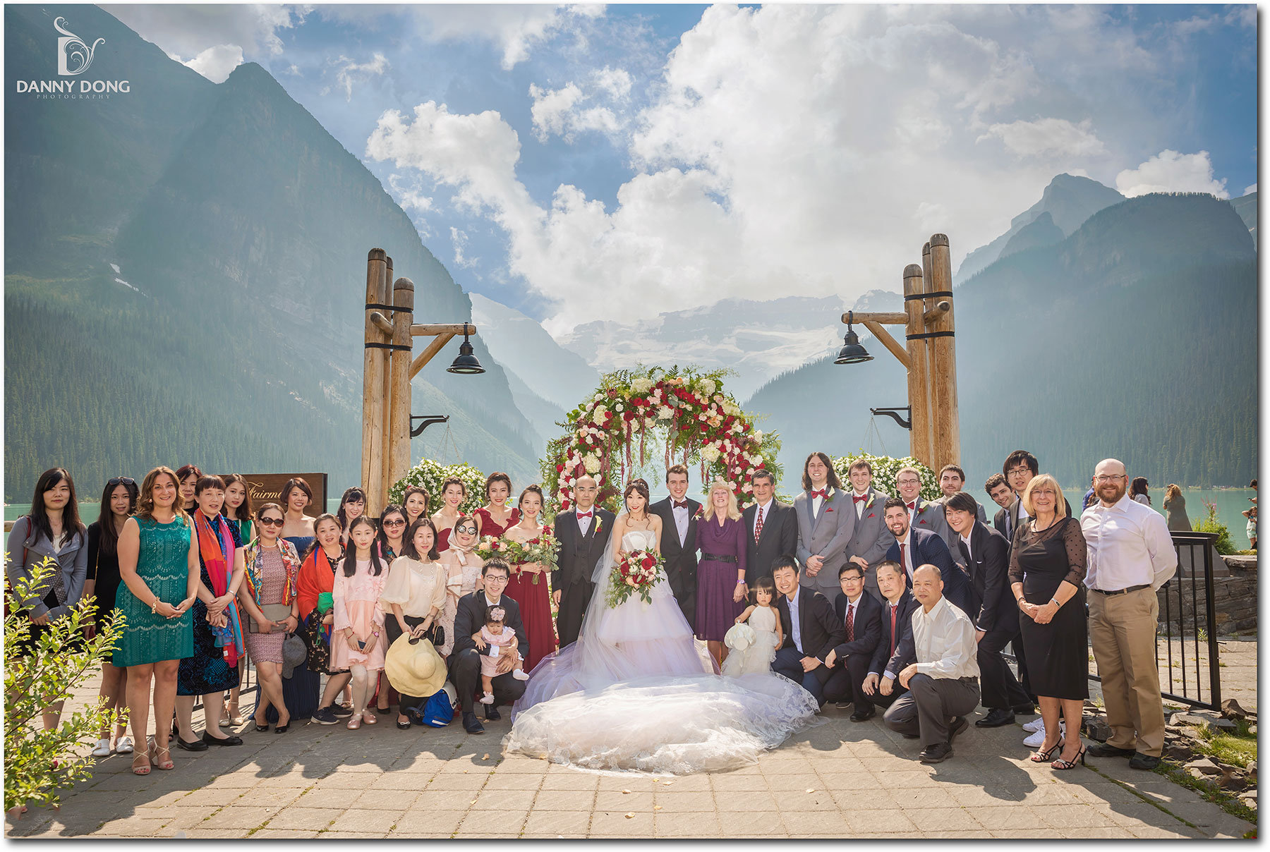 Fairmont Chateau Lake Louise Wedding Sherry Frank Banff Canada