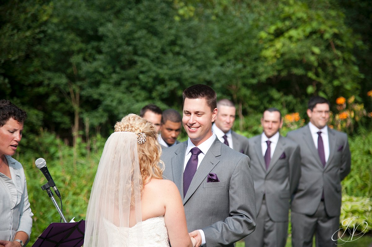 wedding ceremony photo, saratoga springs ny wedding photographers, first look photo, mansion in rock city falls ny Saratoga Wedding Photographer 