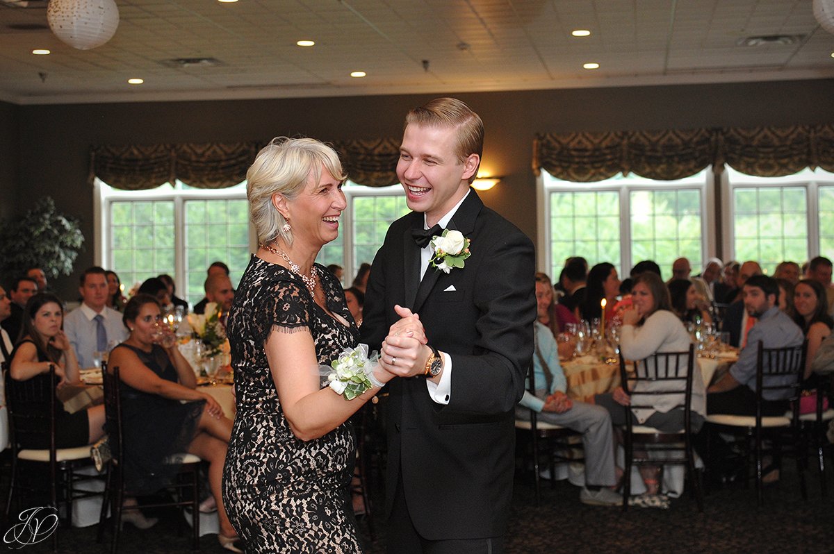 mother son dance at reception