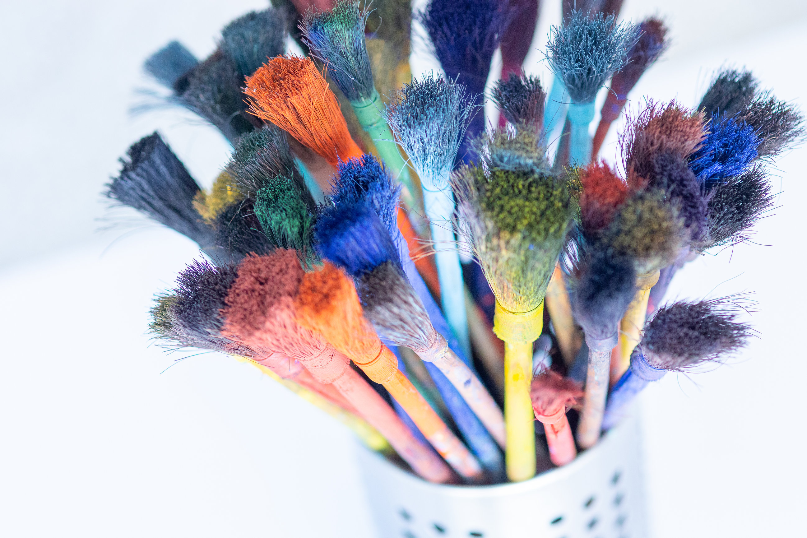 HorseHair Brushes Do Ebru Marbling