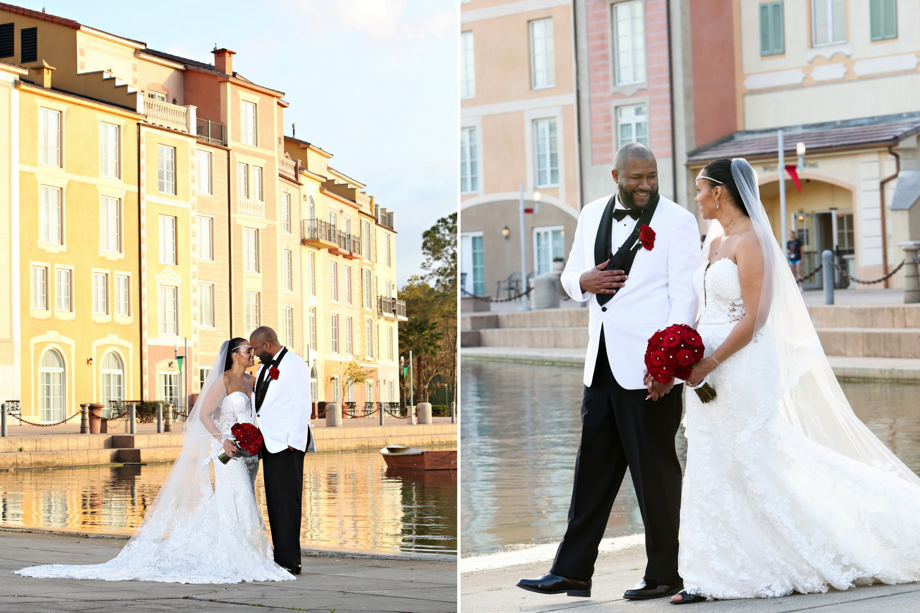 Loews Portofino Bay Resort at Universal Orlando Monique and Edgar