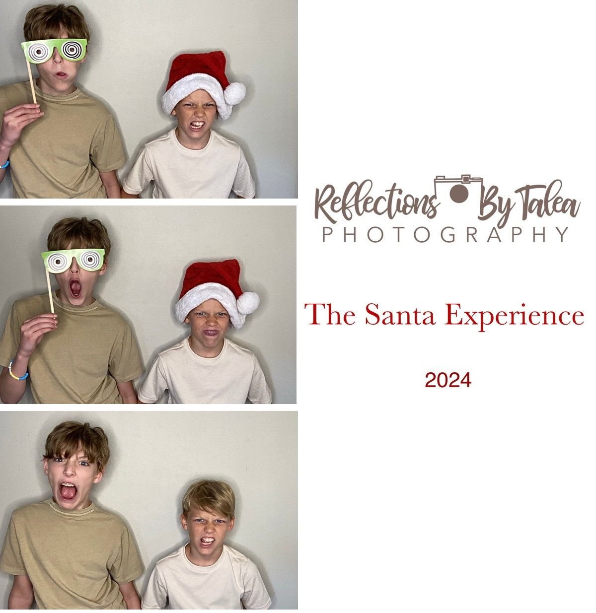Santa Reflection Santa - Reflections By Talea