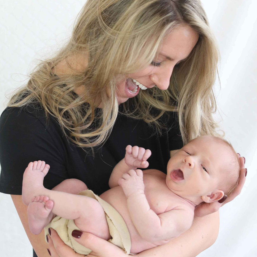 newborn and family portrait mother and baby trusted family portrait photographer