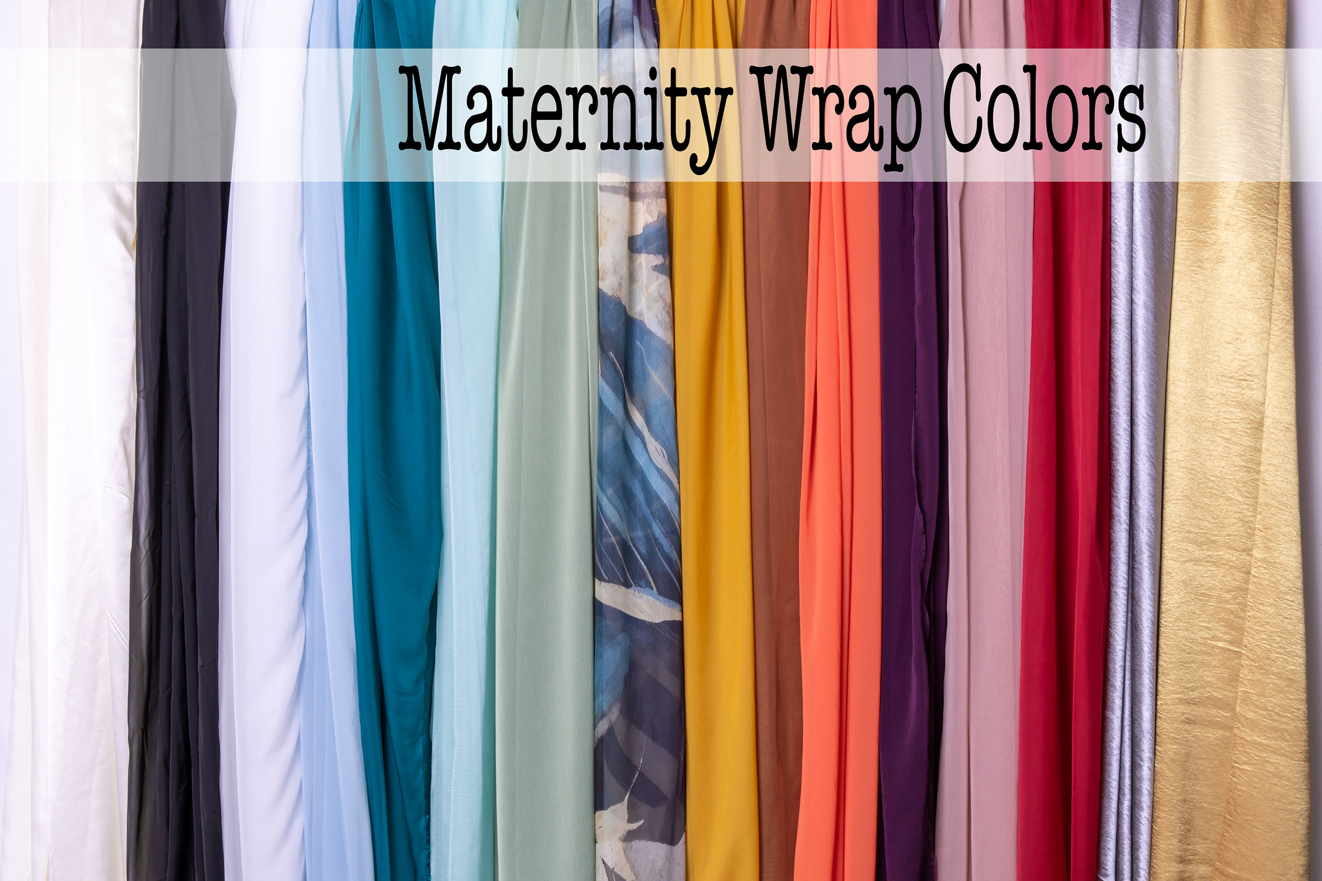 Maternity Wraps Sheri Titus Photography