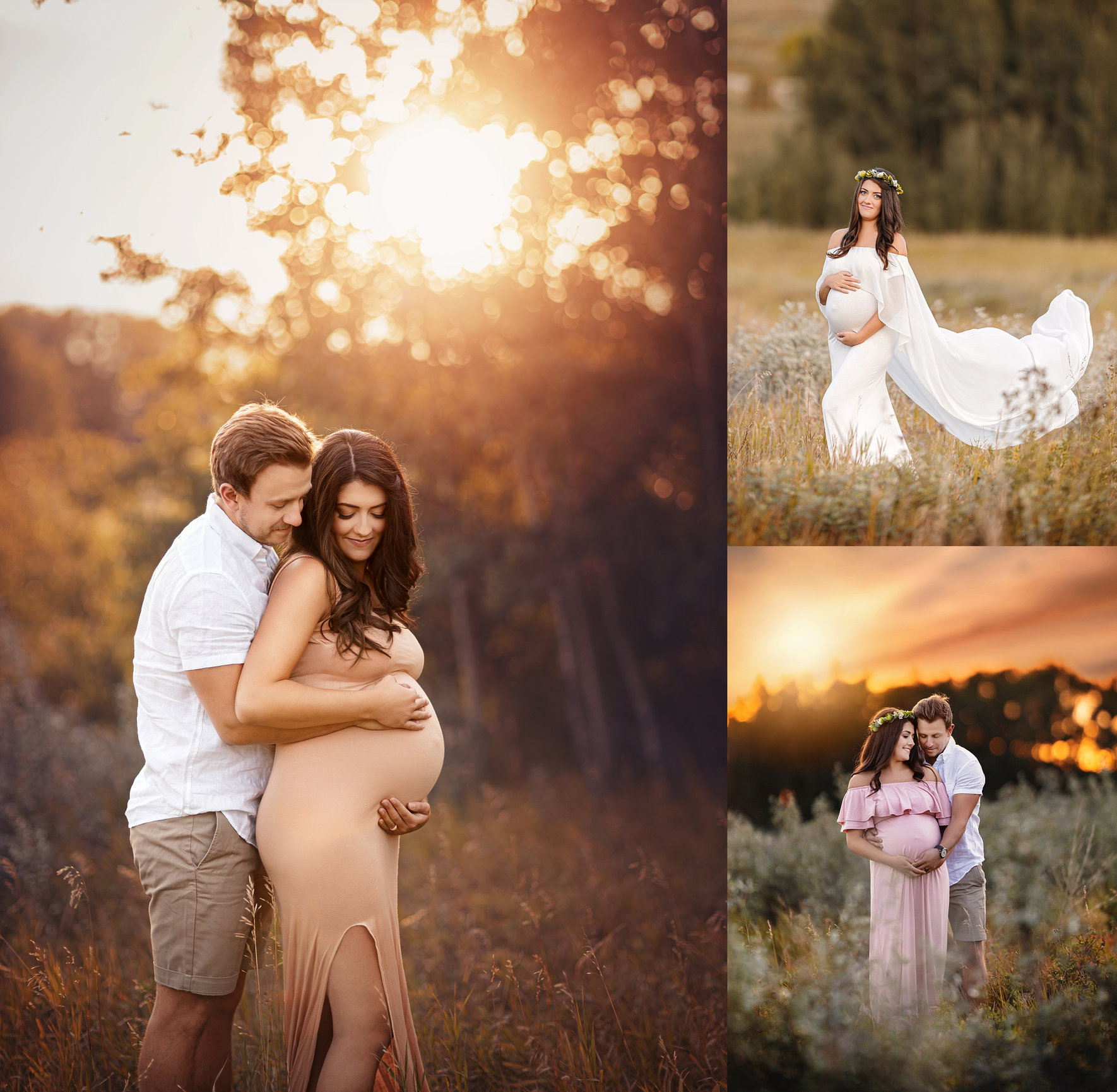 Maternity Photography Outdoors Portfolio - Calgary's #1 Newborn