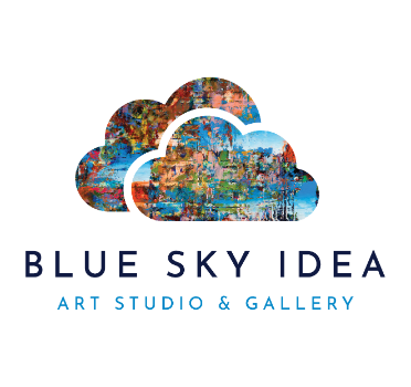 Blue Sky IDEA Art Studio and Gallery Logo
