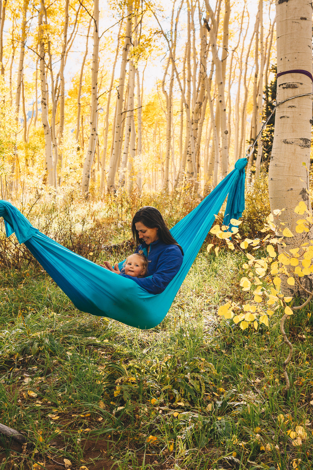 Forest Meditation in Silks park city yoga adventures