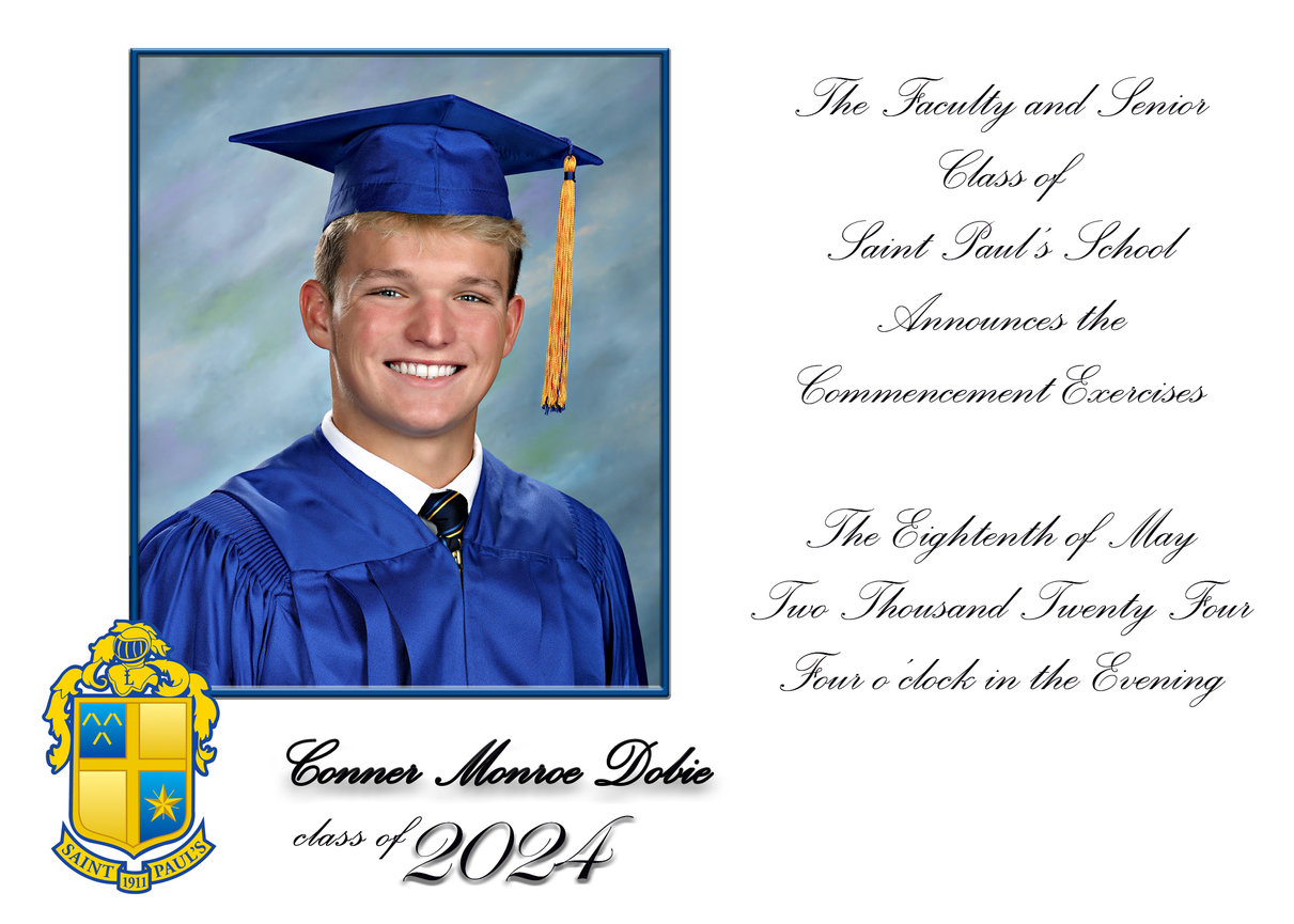 Bert Burr's Grad Card- single pose - Bert Burr's Photography
